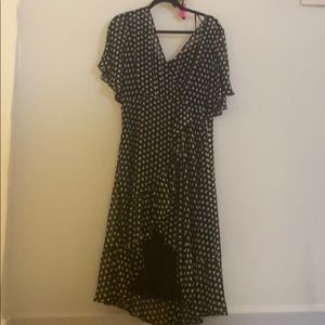 Calvin Klein polka dot dress